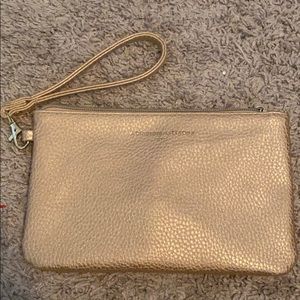 Adrienne Vittadini wristlet with phone cords